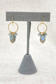 Stormfront Gemstone Cluster Drop Earrings - Marshcreekjewelry